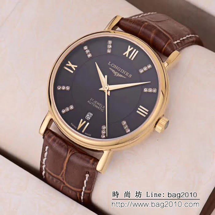 LONGINES浪琴 全自動機械 精品男士腕表 WSS0028